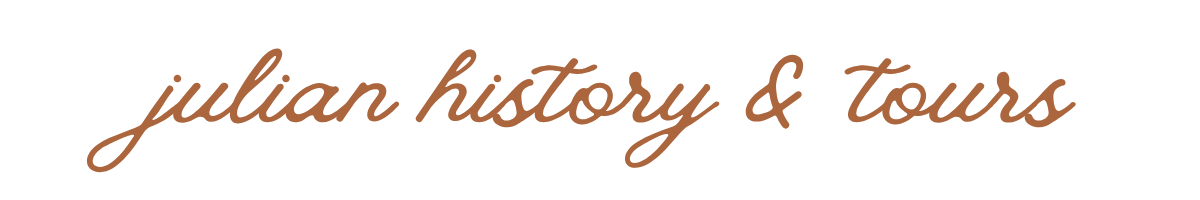 text that reads "Julian History and tours"